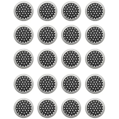 Earbuds Dust-Proof Steel Mesh with Glue Stainless in-Ear Earphones Replace Clean Net Filter dust Headphones Shell Steel mesh 3.7mm 4.5mm 4.8mm 5.0mm (Pack of 10pairs) (4.8mm - size: 4.8mm*10 pair