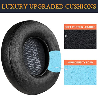 SOULWIT Earpads for JBL Live 460NC Headphones - Black - color: Black