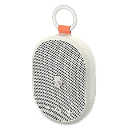 Skullcandy Kilo Wireless Bluetooth Speaker - IPX7 Waterproof Mini Bluetooth Speaker with 24 Hour Battery, Downward Firing Passive Radiator, and True Wireless Pairing - Perfect for Outdoor (Bone) - color: Old Bone