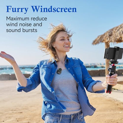 Wind Muff for AIRHUG 30/33 Wireless Lavalier Microphone, 5 Pack