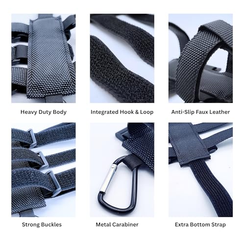 Portable Speaker Mount Strap Holder - Compatible for JBL Bluetooth Speaker Flip Charge Series Heavy Duty Anti-Slip Design for Golf Cart, Bike, ATV, UTV, Motorcycle