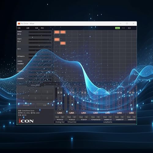 iCON USoloLive USB Audio Interface with 48V Phantom Power for Podcast | 24Bit/192kHz USB Audio Interface, Low Latency ASIO Driver, 48V Phantom Power, ProDriver4 Software for Podcast & Gaming. - color: Black