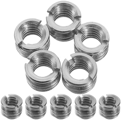 10pcs Steel Thread Adapter for Mic Stand and Tripod