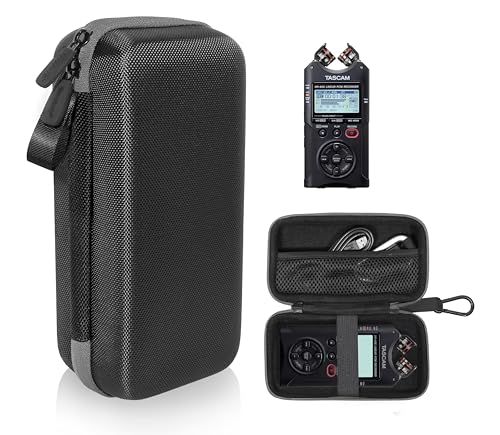 Case for Tascam DR-40X Four Track Handheld Recorder and USB Interface