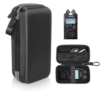 Case for Tascam DR-40X Four Track Handheld Recorder and USB Interface