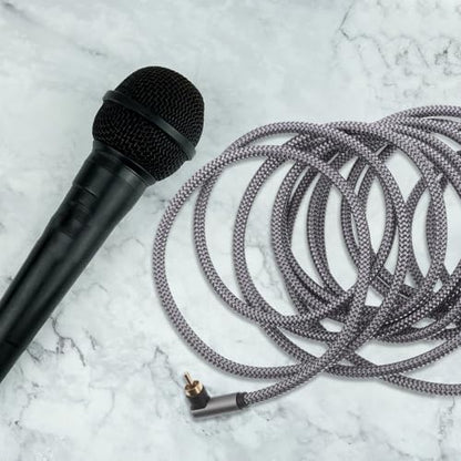5m Coaxial Digital Audio Cable with Braided Shielding and Connectors for Home Theater and Television Accessories