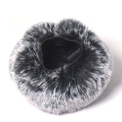 Microphone Windscreen Shield, Professional Microphone Furry, Windscreen Muff Wind Cover Compatible with Blue Yeti