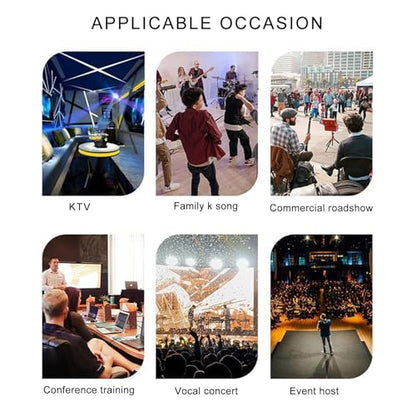 Wireless Microphones Handle Sleeve Rubber Handle Covers for KTV Singers Rubber AntiDrop Protective Covers - color: Blue