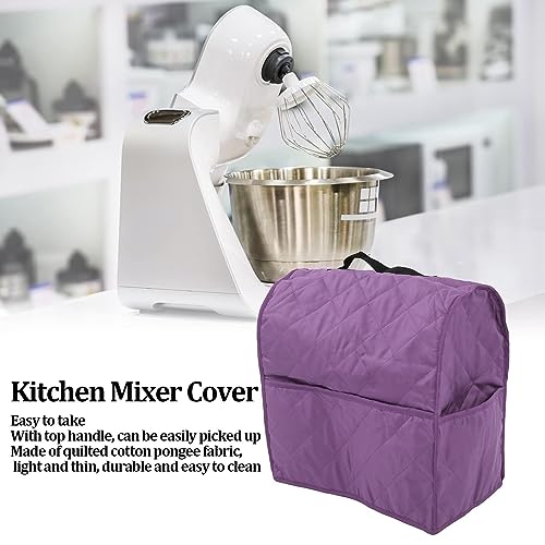 Kitchen Mixer Dust Carry Bag, Anti Dirt Anti Scratches Mixer Dust Cover Kitchen Food Stand Mixer Dust Organizer Cover (Violet) - color: Violet