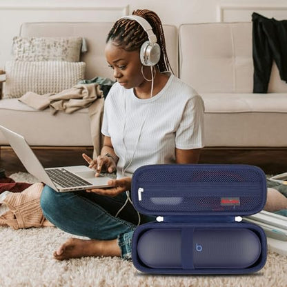 Carrying Case for Beats Pill - Portable Bluetooth Speaker/Beats Pill x Kim - color: Blue