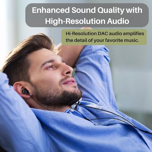 JVC Wired USB-C Earbuds - Noise Isolation - DAC - Hi-Res Audio - Built-in Mic with Mute - Comfortable Silicone Ear Tips - 3 Button Remote – Plug & Play - HAFR29UC - color: Blue