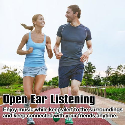 Bone conduction headphones swimming underwater IPX8 waterproof headsets bluetooth wireless built in 32GB MP3 player multi-point connection magnetic charging 240mAh large battery for 12 Hrs playtime
