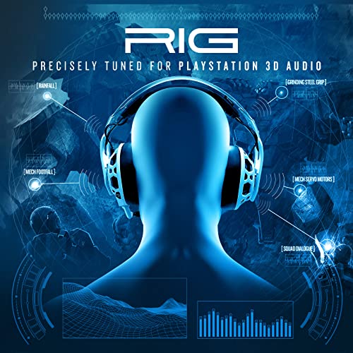 RIG 800 PRO HS Wireless Gaming Headset and Multi-Function Base Station for Playstation PS4, PS5, PC, USB - 24 Hour Battery (Renewed)