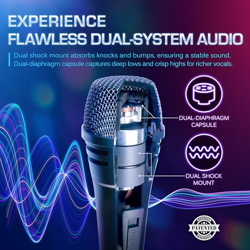 CAROL Sigma-plus2 XLR Wired Vocal Microphone, Dynamic Supercardioid, Rock | Patented dual-shock-mount and dual-diaphragm capsule. Built for rock and heavy metal band live performances. - style: Σ-plus 2