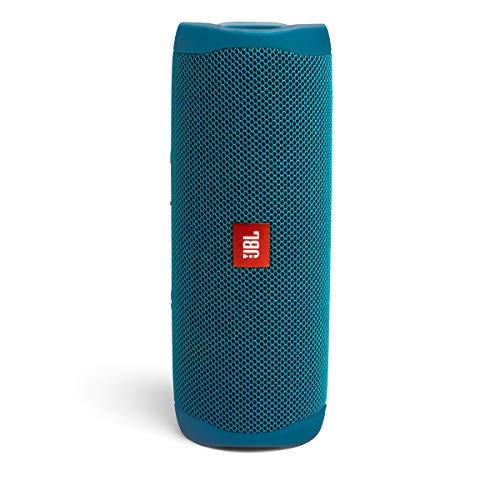 JBL FLIP 5 - Waterproof Portable Bluetooth Speaker Made From 100% Recycled Plastic - Blue | Made from 90 recycled plastic, Sounds better than ever, Bring the party anywhere, Make a splash with IPX7 waterproof design - color: Eco Blue