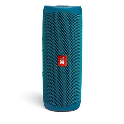 JBL FLIP 5 - Waterproof Portable Bluetooth Speaker Made From 100% Recycled Plastic - Blue | Made from 90 recycled plastic, Sounds better than ever, Bring the party anywhere, Make a splash with IPX7 waterproof design - color: Eco Blue