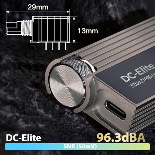 IBASSO DC-Elite DONGLE Headphone AMP, Black