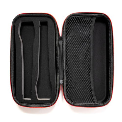 Fabricko Dual Wireless Microphone Travel Case, Hard EVA case, Protective, Shockproof, Waterproof for outdoor