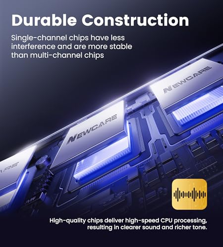 NEWCARE Digital Optical Splitter 1 in 3 Out,SPDIF Toslink Optical Audio Cable Splitter 1x3 Support LPCM2.0 Doldy Digital & DTS 5.1 for Xbox,PS4,PS5,DVD,TV Box,Home Theatre, Receiver,Sound Bar | Split 1 Optical Audio Signal to 3 Devices, Support LPCM2.0 Do