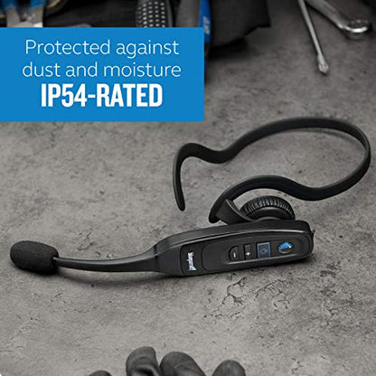 BlueParrott C400-XT Convertible Bluetooth Headset | 96% noise canceling headset for truck drivers; convertible wear styles, 24 hr talk time