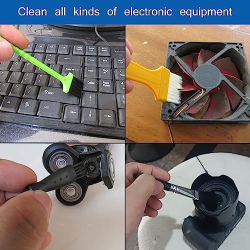 CRAFNEW Small Cleaning Brushes, Electronics Cleaning Brush Kit, 22Pcs
