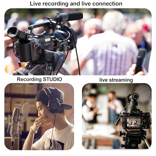 Mini XLR to 3.5mm Stereo Audio Cable Right Angle 1/8" TRS Plug to 3-pin Mini XLR Female Microphone Cable Coiled Mini XLR to 3.5mm Cable for DSLR Cameras,Microphones 1.64Ft (3-pin Mini XLR) - style: 3-pin Mini XLR