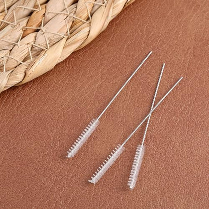 10 PCS Hearing Aid Cleaning Tools, Hearing Aid Vent Earhook Tube Cleanings Brush Kit Tubes Cleanings Brushs Tube Cleaning Tool for Earbuds Headphones Small Holes Cleaner Small Brush