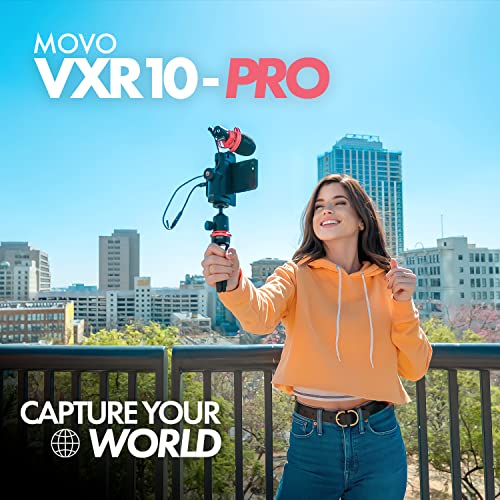 Movo VXR10-PRO and X1-Mini Shotgun Microphone Bundle for Cameras, iPhone, DSLRs, and More
