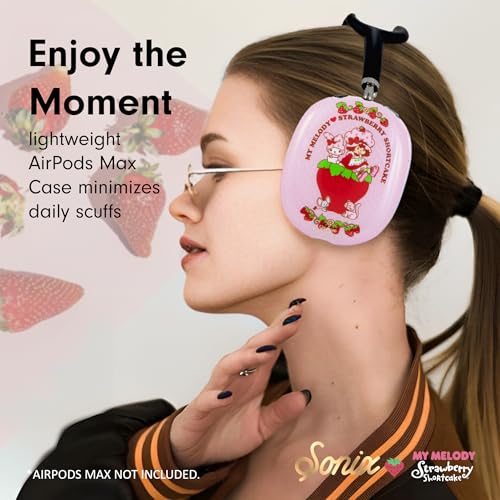 Sonix x Sanrio Protective Case for AirPods Max 2 & 1 | Headphones Cover | My Melody x Strawberry Shortcake - color: My Melody x Strawberry Shortcake