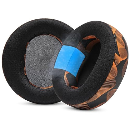 WC Freeze Maxwell Gen 1 - Cooling Gel Earpads for Audeze Maxwell 1 | Made by Wicked Cushions | Elevate Comfort, Durability, Thickness & Sound Isolation for Gaming | Kinetic Wave - color: Kinetic Wave