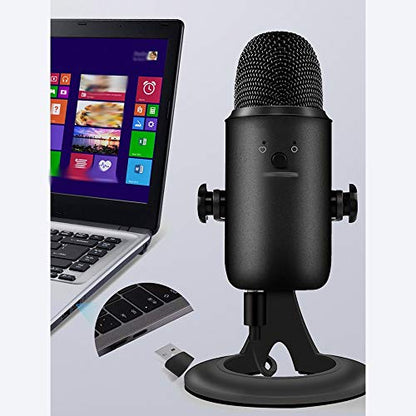 Microphone PC Condenser Vocals Recording Studio for Video Chatting Game Podcast