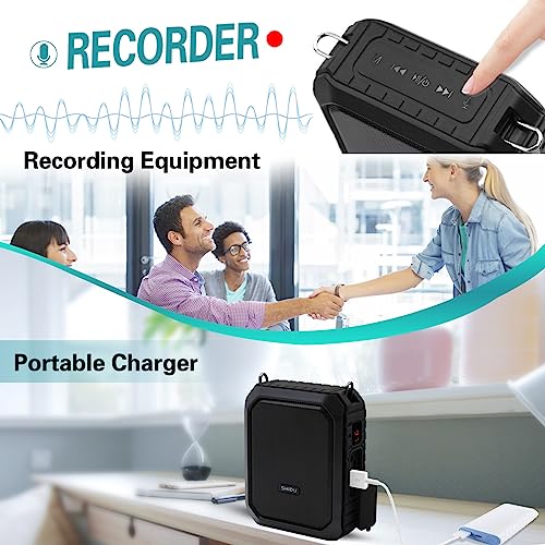 Voice Amplifier with Lapel Mic/Microphone Headset