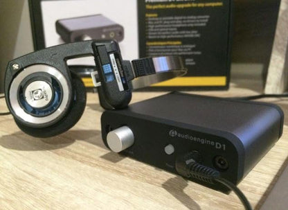 Audioengine D1 Desktop USB DAC and Headphone Amplifier, 32-Bit | Amp for PC, Mac, Gaming and Music - size: Desktop