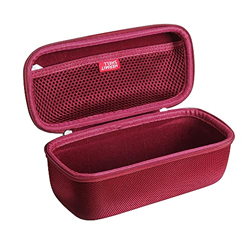Hermitshell Hard Travel Case for Ortizan Portable Bluetooth Speaker (1st Gen) (Wine Red) - color: Wine Red