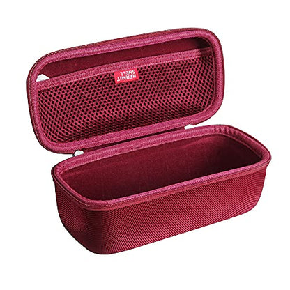 Hermitshell Hard Travel Case for Ortizan Portable Bluetooth Speaker (1st Gen) (Wine Red) - color: Wine Red
