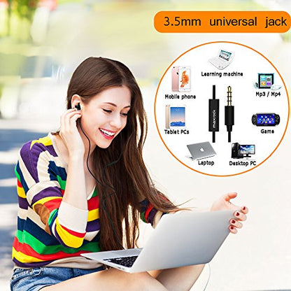 MAXROC Sleep Earplugs - Noise Isolating Ear Plugs Sleep Earbuds Headphones with Unique Total Soft Silicone Perfect for Insomnia, Side Sleeper, Snoring, Air Travel, Meditation & Relaxation(Black) - color: Black