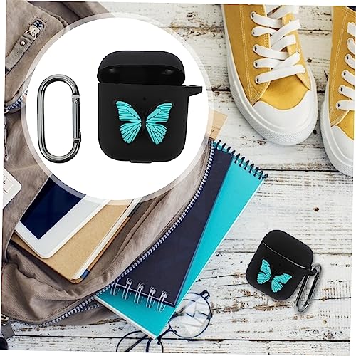 STOBOK 2pcs Earphone Case Charging Slot Silicone Cover Buckle for Easy Attachment