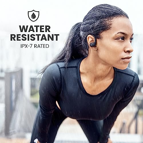 Back Bay Audio Runner Wireless Running Earbuds, Earbud Over Ear Hooks - color: Black