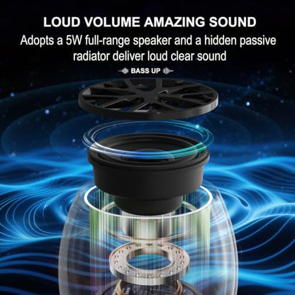 Mini Portable Bluetooth Speaker - color: M10 Red