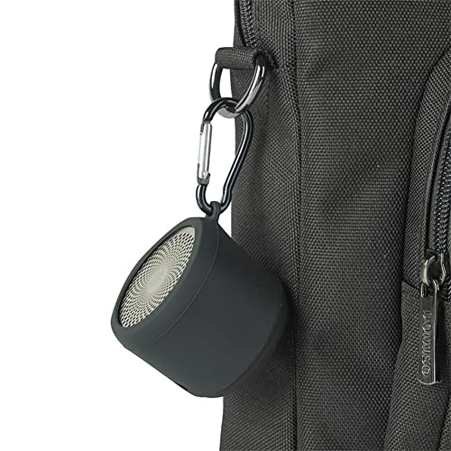 Silicone Case for EWA A106 Pro Speaker, Silicone Protective Case Cover Sleeve Shell with Metal Hook Speaker Frame Case Bag Skin