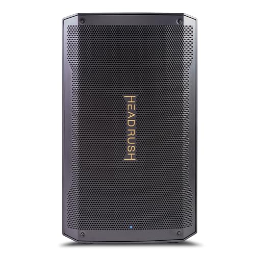 HeadRush FRFR112 MKII 2500W Electric Guitar Amplifier for Modellers | Full-Range Flat-Response 12" Floor Wedge Speaker with Bluetooth for Multi-FX and Amp Modeling Processors - size: 12-inch