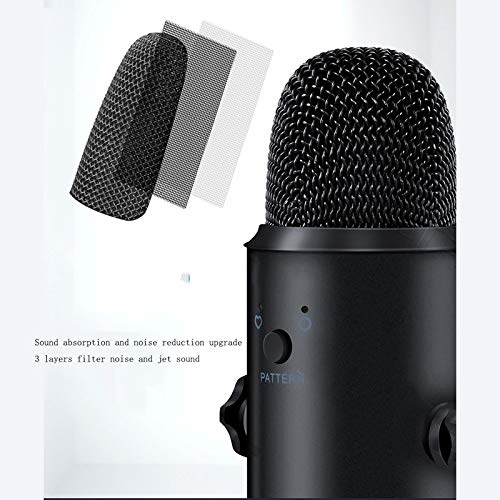 Microphone PC Condenser Vocals Recording Studio for Video Chatting Game Podcast