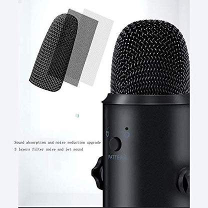 Microphone PC Condenser Vocals Recording Studio for Video Chatting Game Podcast