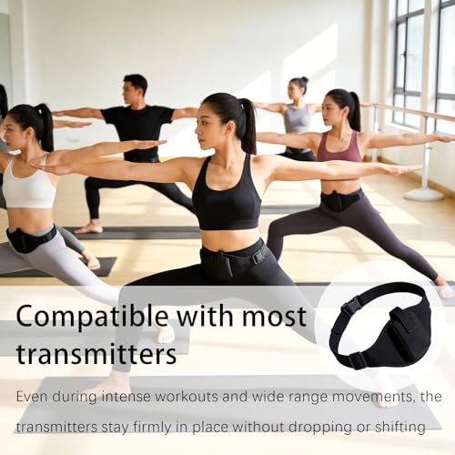 14 Pcs Mic Belt Wireless with Anti Dropping Strap and Sweat Absorbent Belt Neoprene Microphone Holder Waistband Bag for Fitness Instructor Vertical Speaker Theatre