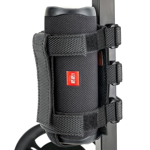 10L0L Golf Cart Speaker Mount, for Yamaha, EZGO, Club Car Carts & Bike ATV - color: Black