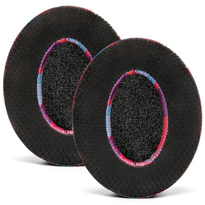 WC Freeze - Cooling Gel Earpads for ATH M50X / SteelSeries Arctis/HyperX | Made by Wicked Cushions | Fits SteelSeries Arctis/ATH M50X, Turtle Beach Stealth & More. Cool for Longer | Purple Speed Racer - color: Purple Speed Racer