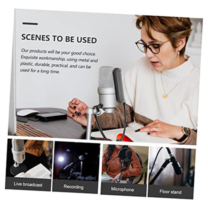 Microphone Filter Shield Sturdy Metal Mesh Windscreen Easy Install Pop Filter for Mic Podcast Accessory