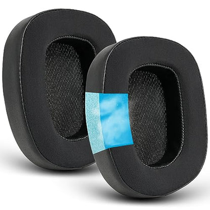 Replacement Ear Pads for Logitech G433 G533 G633 G933 G935 G231 Cooling Gel | Premium Ear Cushions Ear Cups with Thick Memory Foam for Gaming Headset (Black)