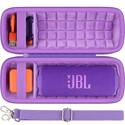 Hard Case for JBL Flip 7 Portable Wireless Bluetooth Speaker - color: Purple Case