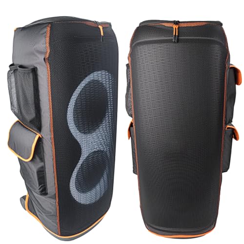 Protective Cover for PartyBox 720 Speaker Double-Layer Shield, Scratch-Resistant, Dust proof Shell, Custom Fit Speaker Jacket, Breathable Mesh Sleeve, w/4 Storage Pockets (Partybox 720)